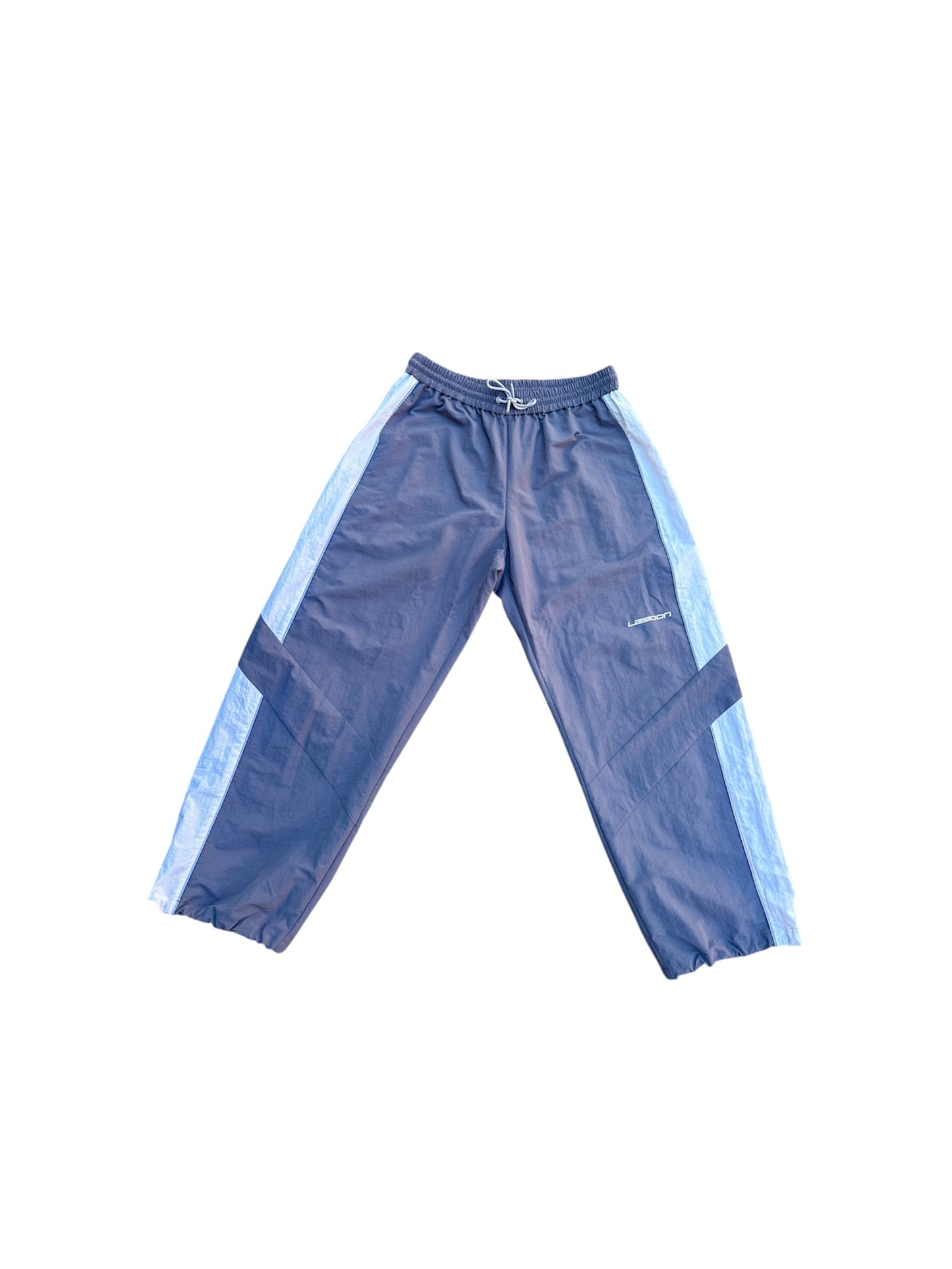 CHARCOAL NYLON PANTS