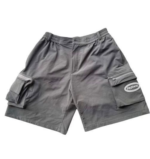 Charcoal Cargo Shorts