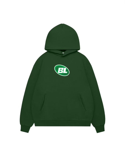 Forest Green BL basics Hoodie