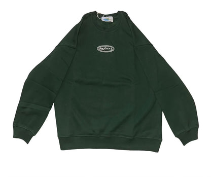 GREEN CREW NECK