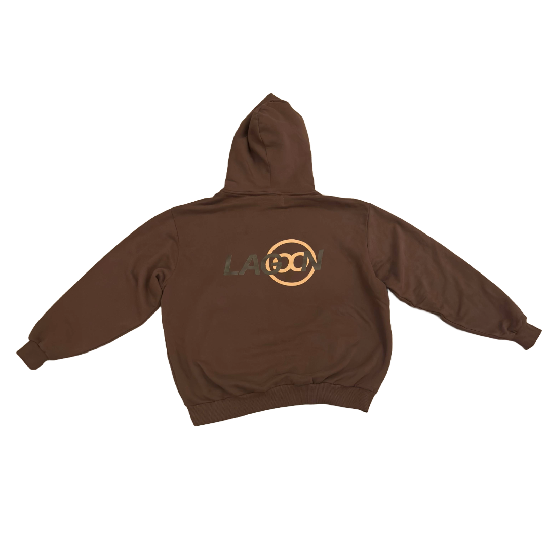 MOCHA RETRO HOODIE