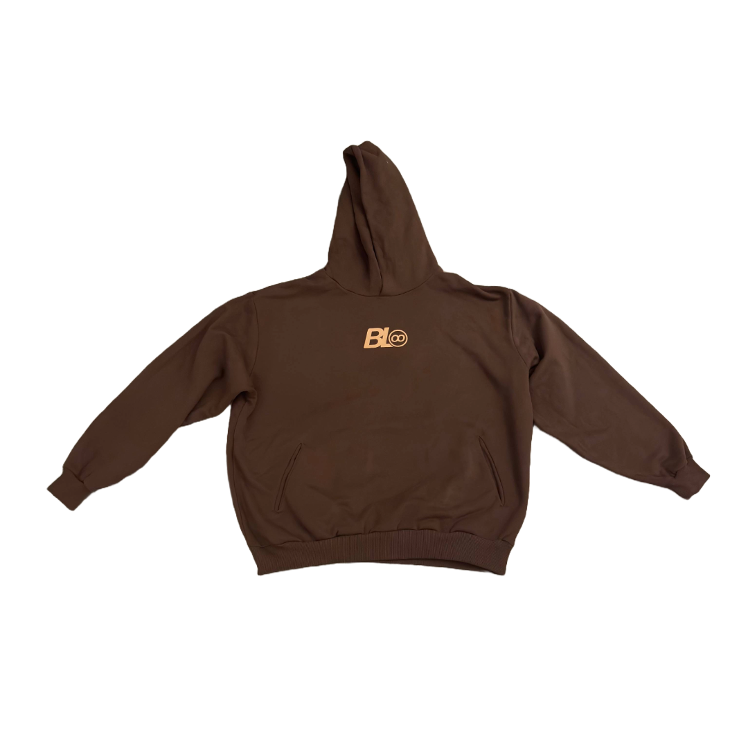 MOCHA RETRO HOODIE