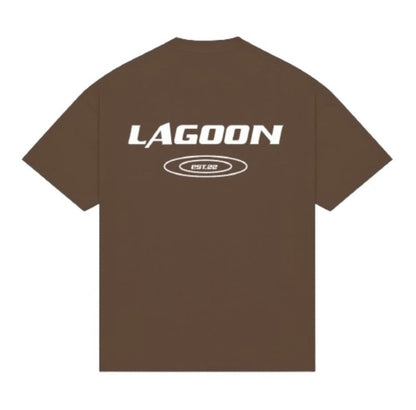 BROWN BL STAPLE TEE