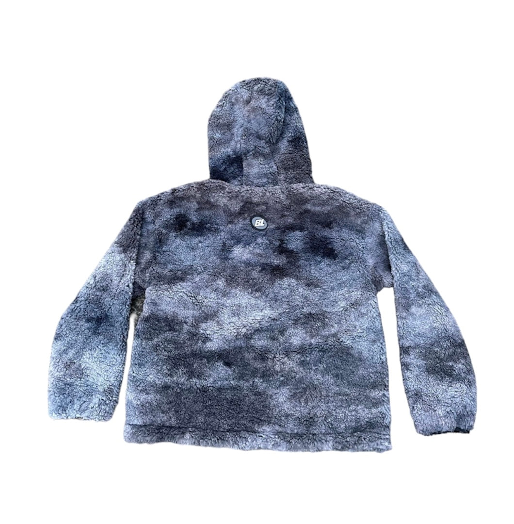 Grey Marble Ninja Fleece