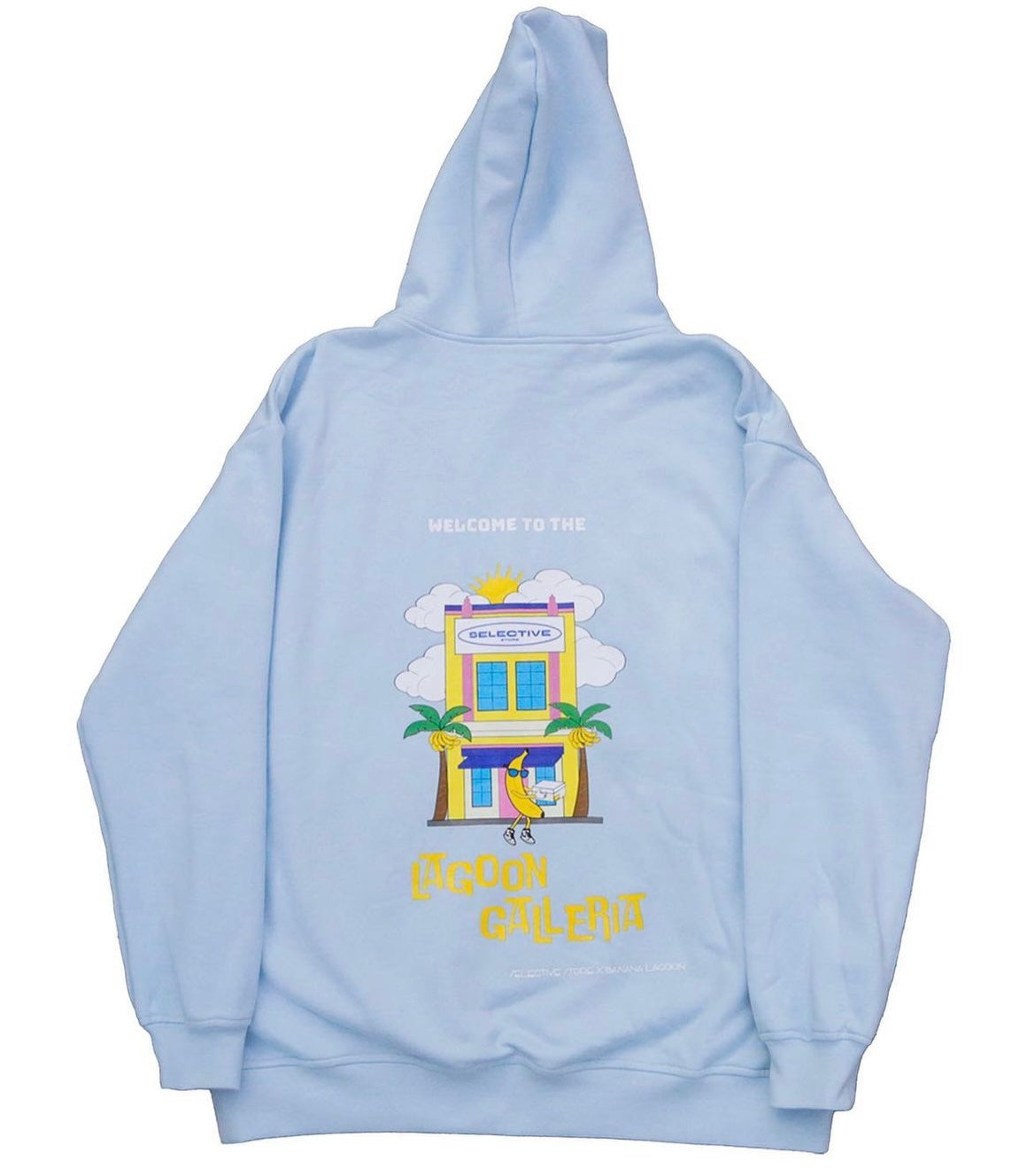 BABY BLUE HOODIE X SELECTIVE STORE