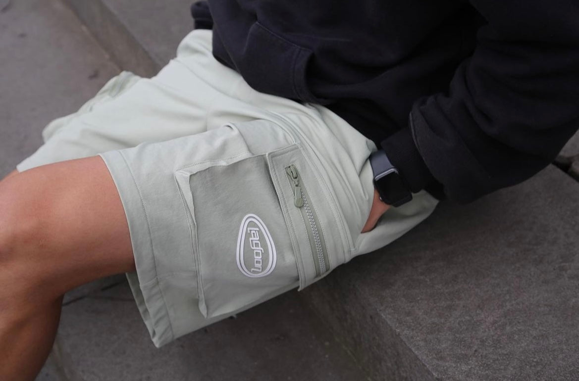 Sage Cargo Shorts