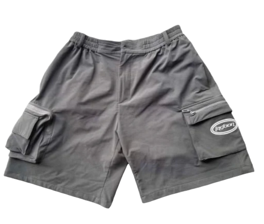 CHARCOAL CARGO SHORTS