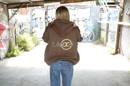 MOCHA RETRO HOODIE